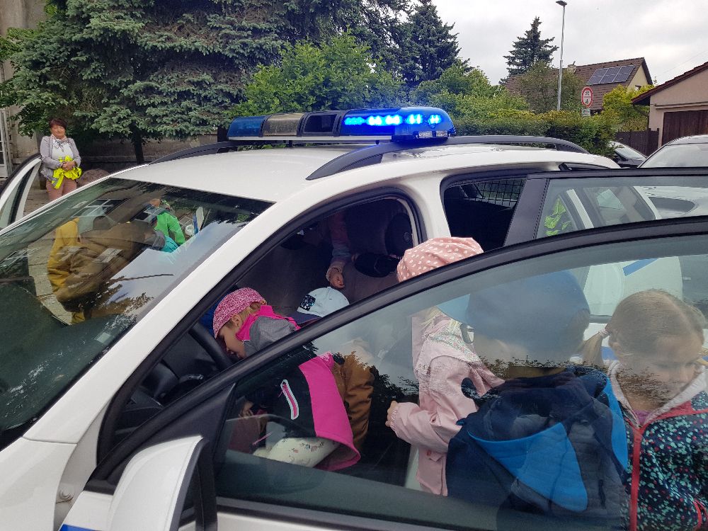 Berušky na návštěvě na městské policii