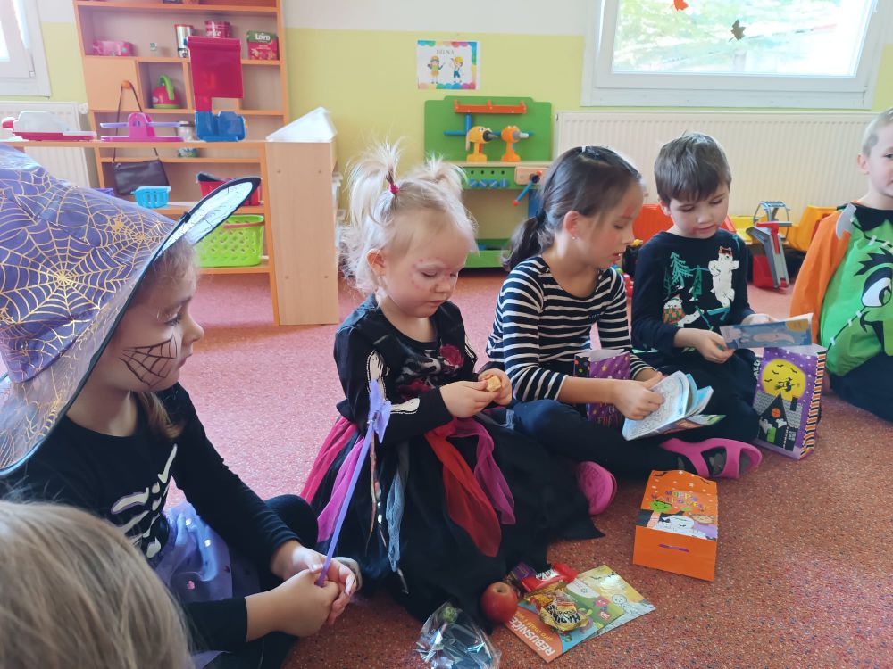 Halloweenská párty v Rákosníčku