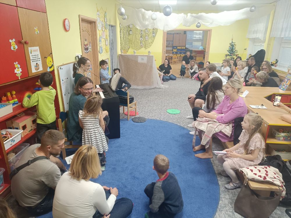 Vánoční setkání s rodiči u Včeliček